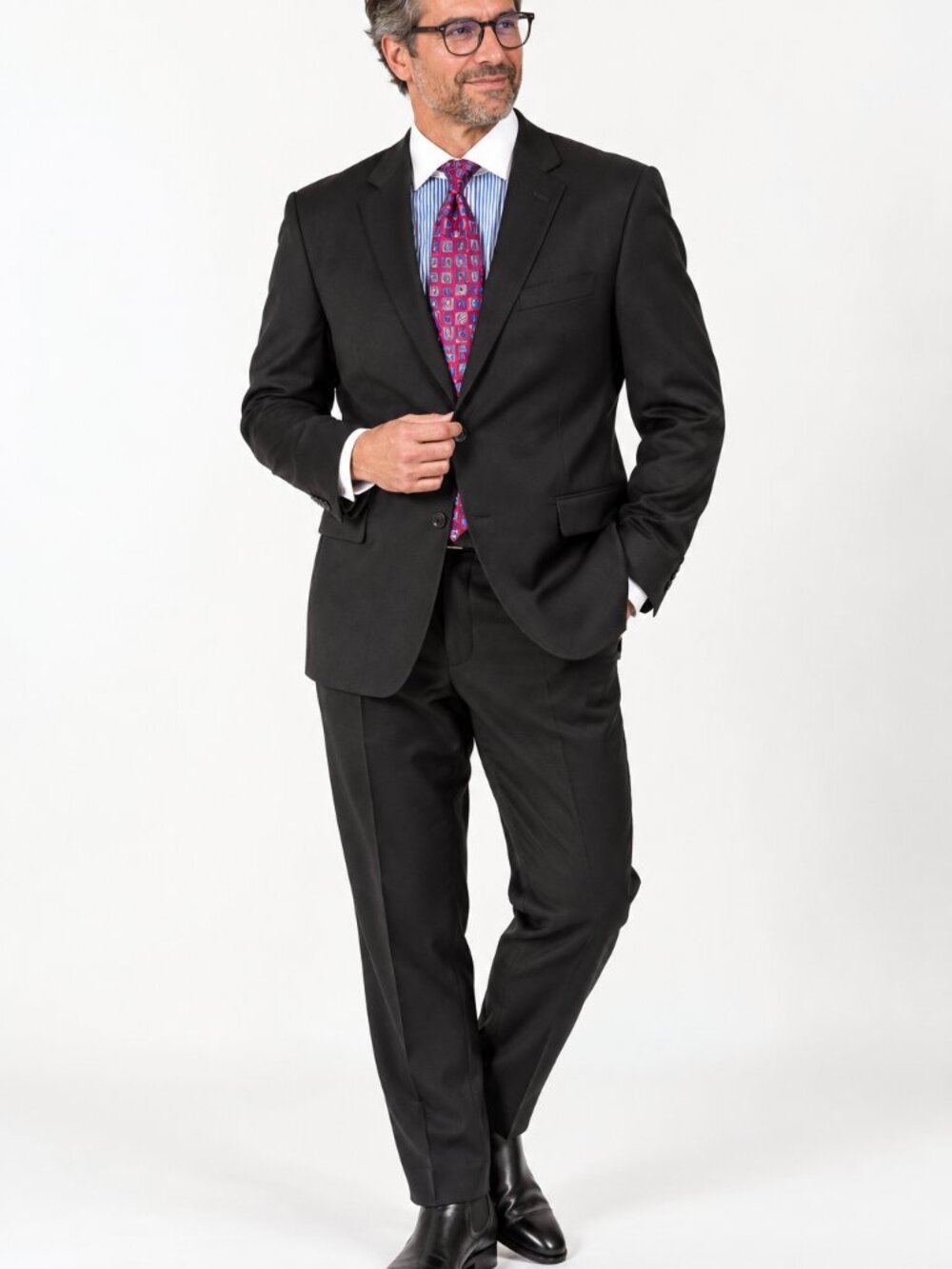Sharp! Billy London UK Black Two-Piece Suit